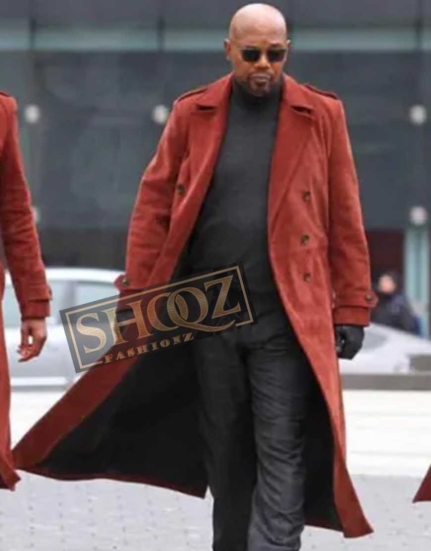 Shaft Samuel L. Jackson Suede Coat